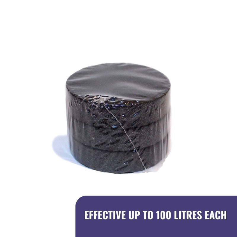 Carica immagine in Galleria Viewer, A pack of three activated carbon filters