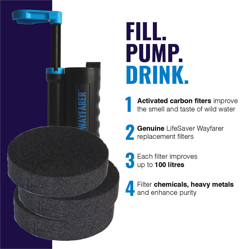 Carica immagine in Galleria Viewer, Dischi ai carboni LifeSaver Wayfarer™ x3