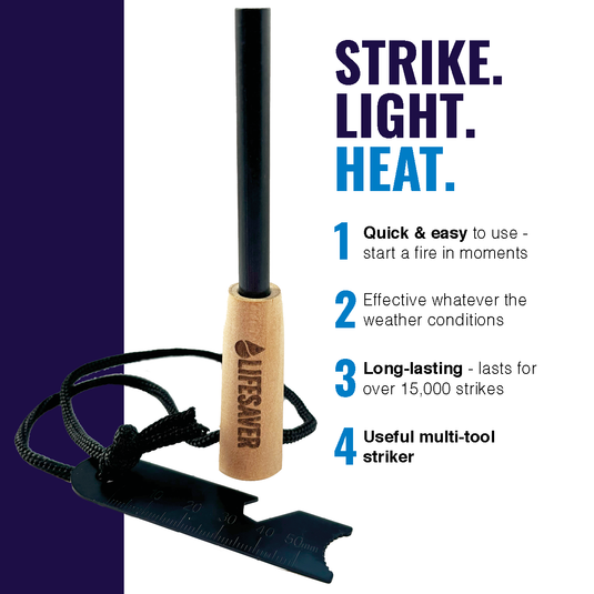 Benefits of the LifeSaver Fire Starter