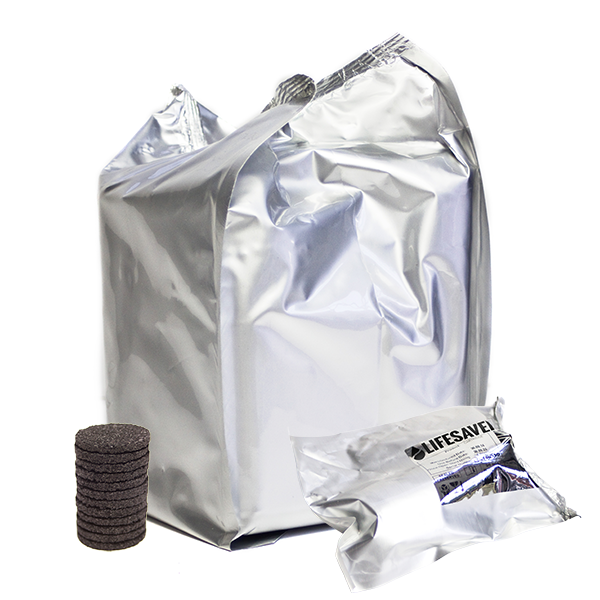 Carica immagine in Galleria Viewer, Foil-wrapped LifeSaver Cube and foil-wrapped filer
