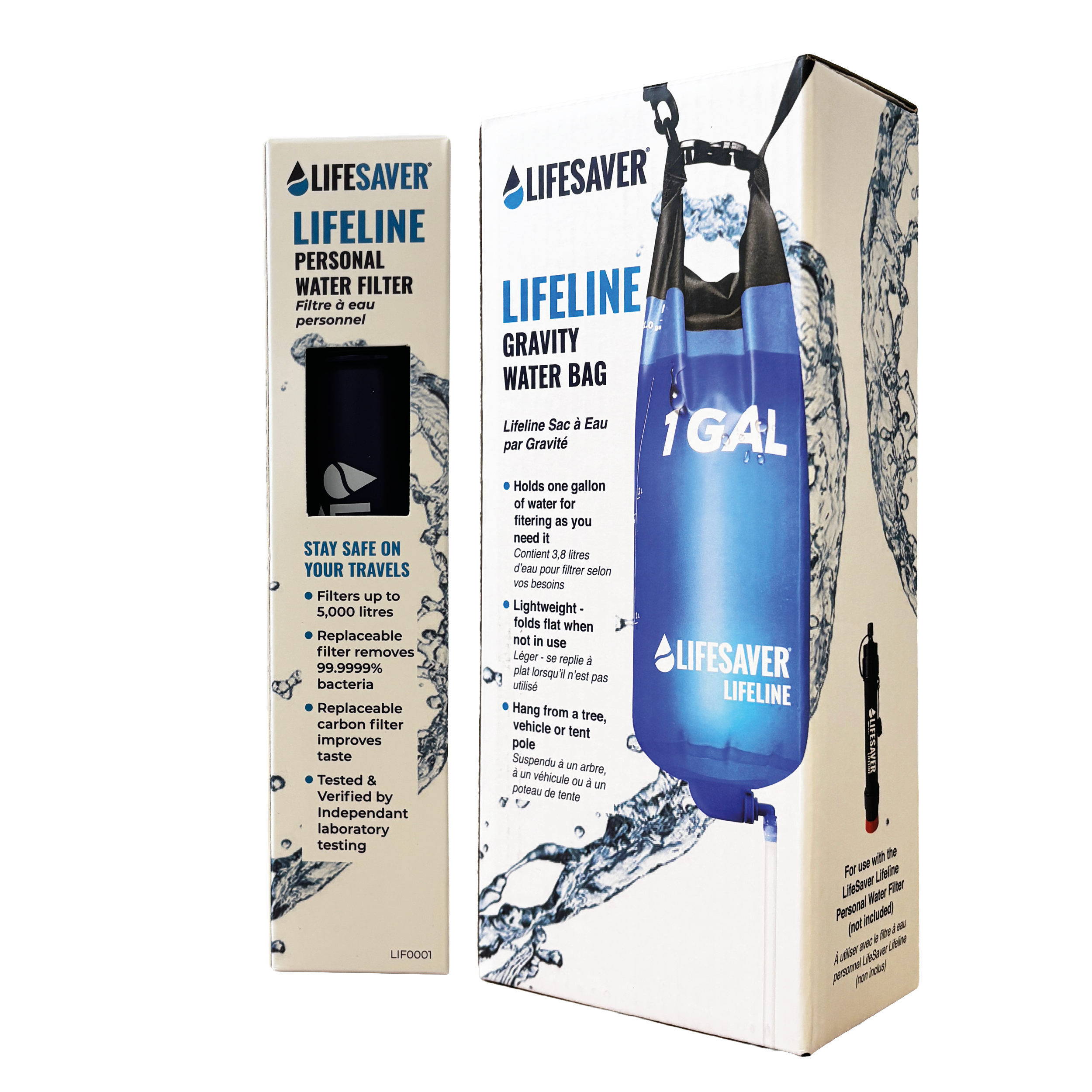 Pacchetto Lifeline e borsa di gravità LifeSaver